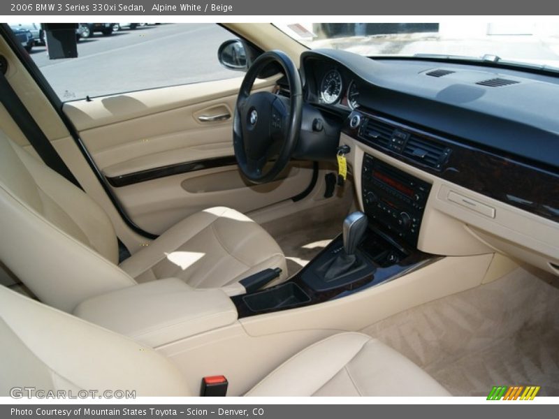 Alpine White / Beige 2006 BMW 3 Series 330xi Sedan