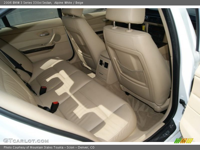 Alpine White / Beige 2006 BMW 3 Series 330xi Sedan