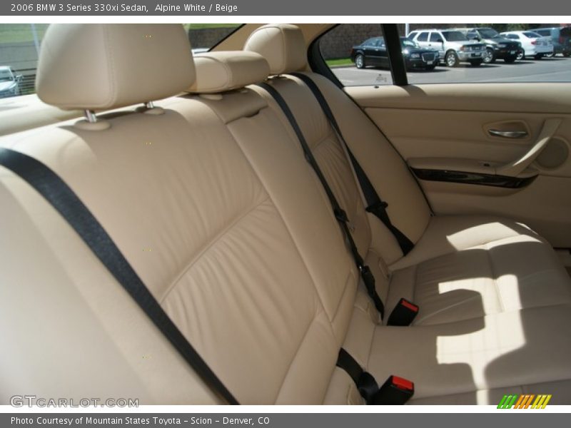 Alpine White / Beige 2006 BMW 3 Series 330xi Sedan