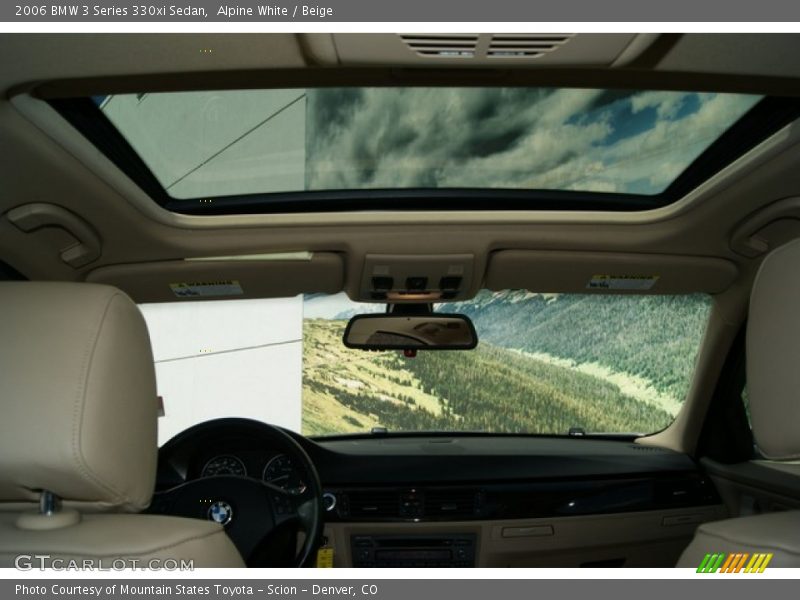 Alpine White / Beige 2006 BMW 3 Series 330xi Sedan