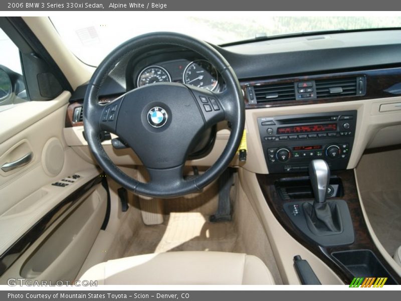 Alpine White / Beige 2006 BMW 3 Series 330xi Sedan