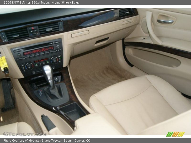 Alpine White / Beige 2006 BMW 3 Series 330xi Sedan