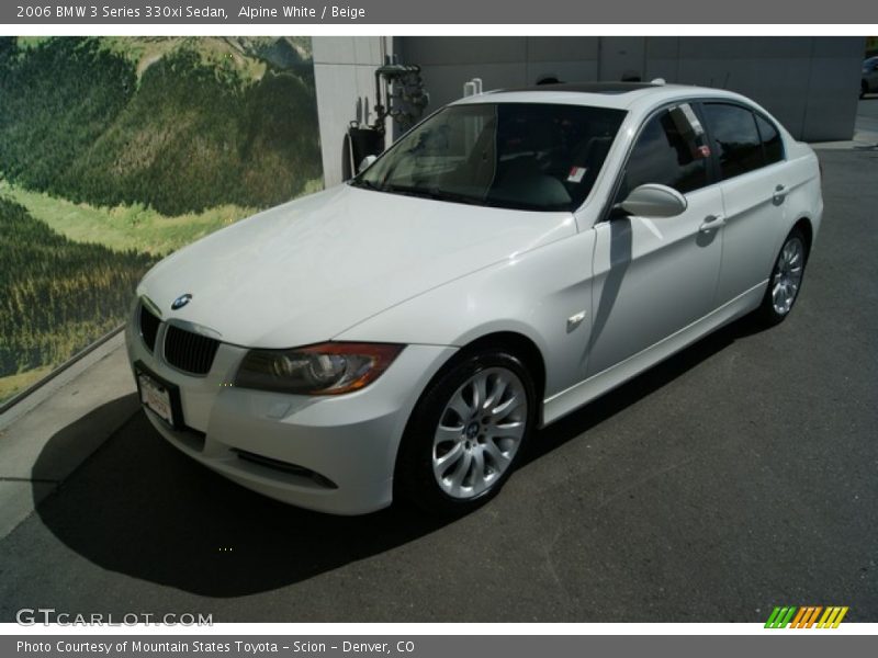 Alpine White / Beige 2006 BMW 3 Series 330xi Sedan