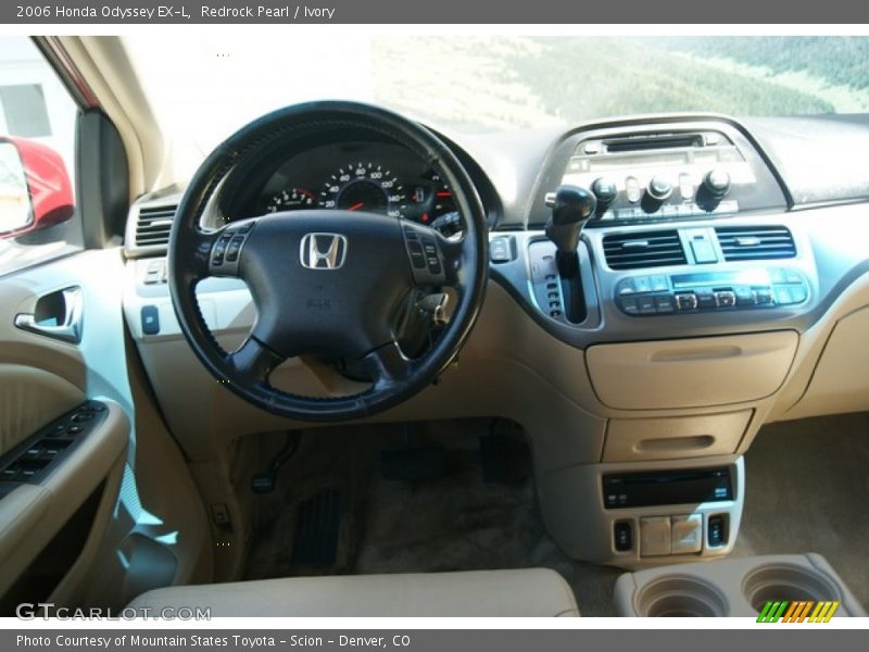Redrock Pearl / Ivory 2006 Honda Odyssey EX-L