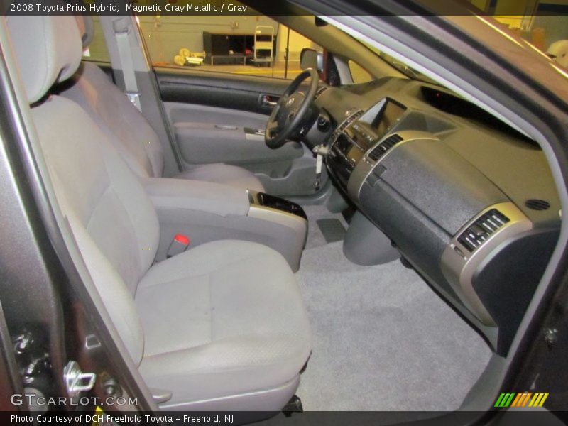 Magnetic Gray Metallic / Gray 2008 Toyota Prius Hybrid