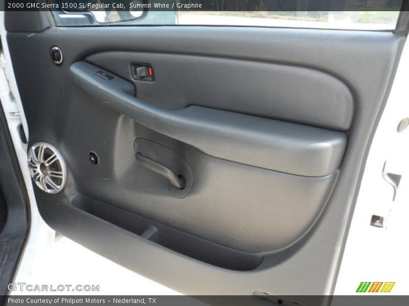 Summit White / Graphite 2000 GMC Sierra 1500 SL Regular Cab