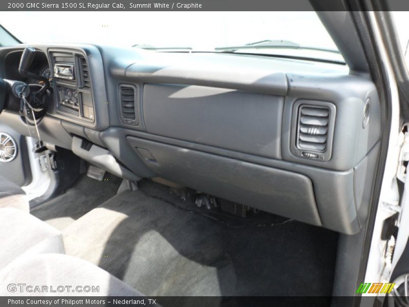 Summit White / Graphite 2000 GMC Sierra 1500 SL Regular Cab