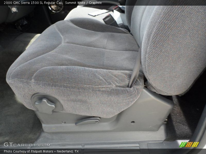 Summit White / Graphite 2000 GMC Sierra 1500 SL Regular Cab