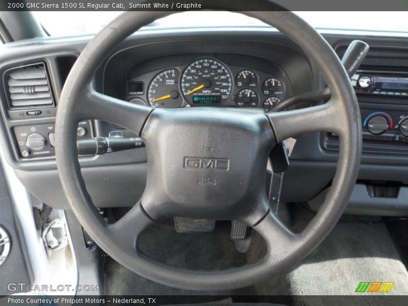  2000 Sierra 1500 SL Regular Cab Steering Wheel