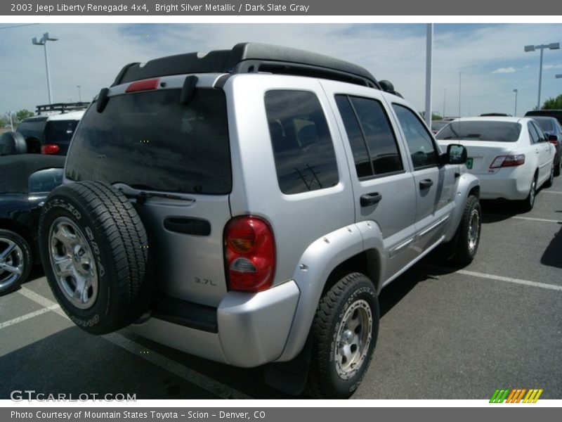 Bright Silver Metallic / Dark Slate Gray 2003 Jeep Liberty Renegade 4x4