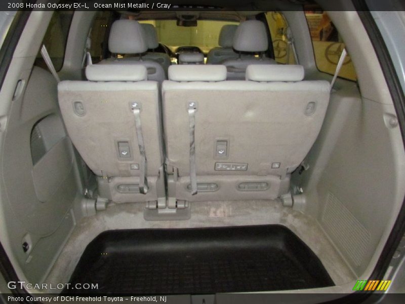 Ocean Mist Metallic / Gray 2008 Honda Odyssey EX-L