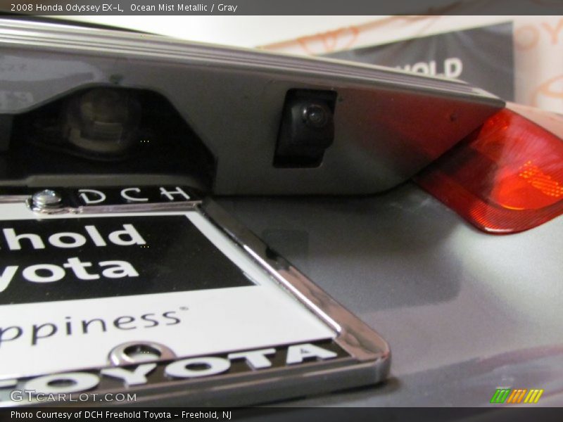 Ocean Mist Metallic / Gray 2008 Honda Odyssey EX-L