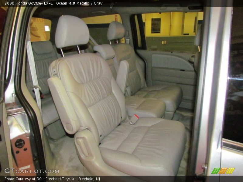 Ocean Mist Metallic / Gray 2008 Honda Odyssey EX-L