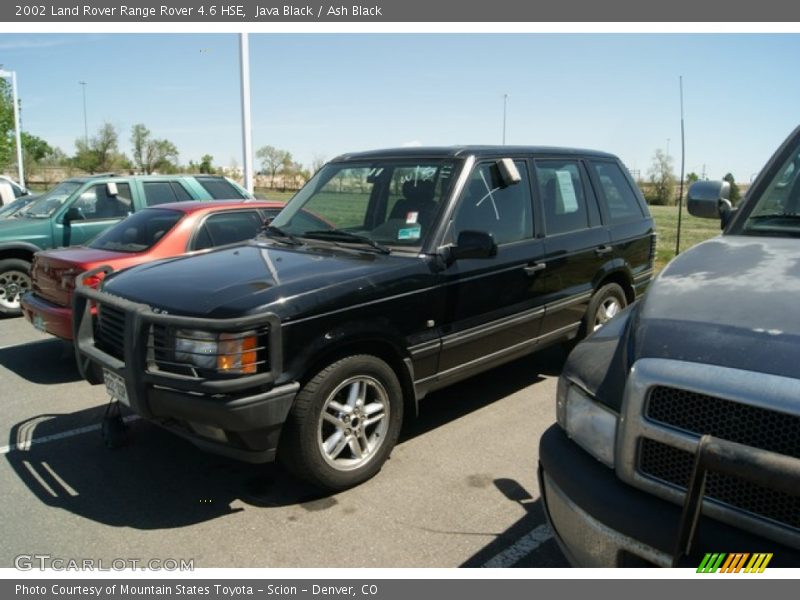 Java Black / Ash Black 2002 Land Rover Range Rover 4.6 HSE