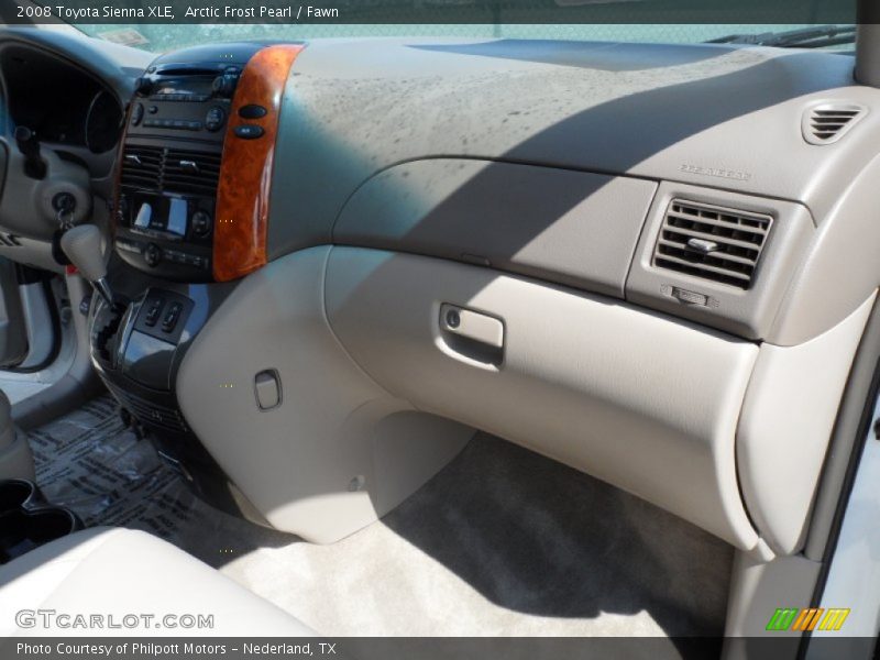 Arctic Frost Pearl / Fawn 2008 Toyota Sienna XLE