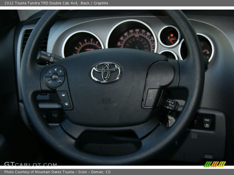 Black / Graphite 2012 Toyota Tundra TRD Double Cab 4x4