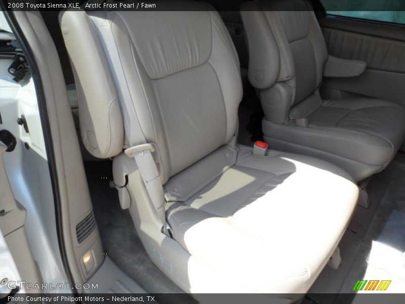 Arctic Frost Pearl / Fawn 2008 Toyota Sienna XLE