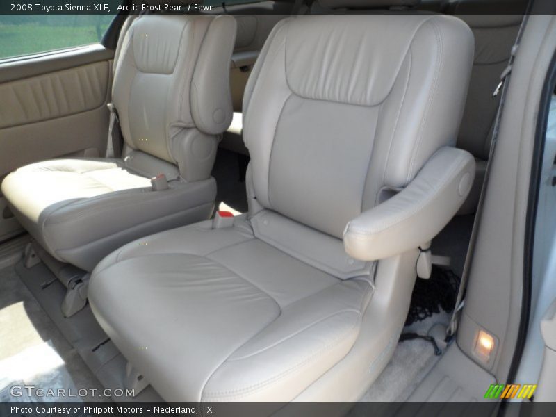 Arctic Frost Pearl / Fawn 2008 Toyota Sienna XLE