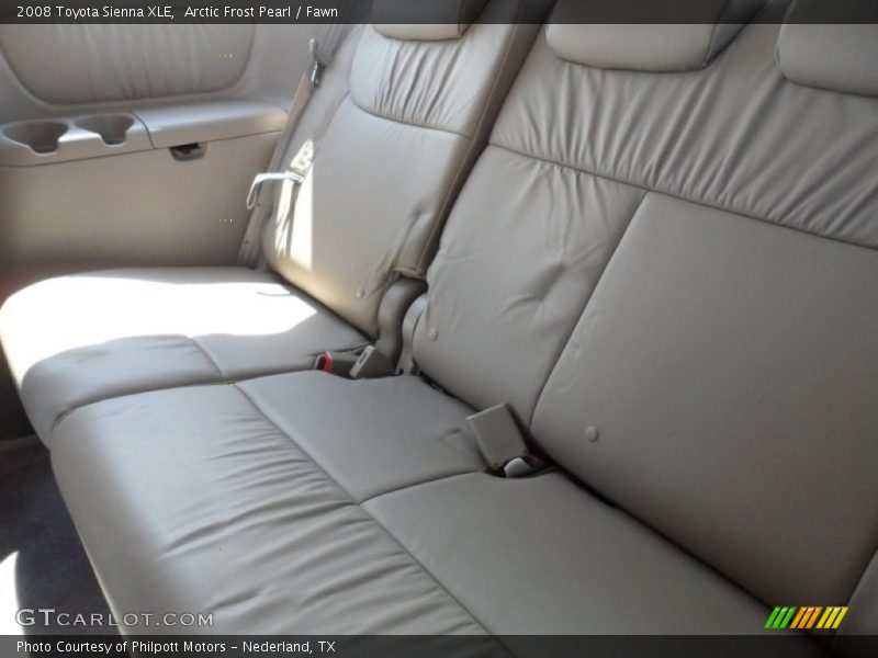 Arctic Frost Pearl / Fawn 2008 Toyota Sienna XLE