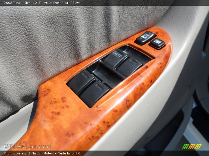 Arctic Frost Pearl / Fawn 2008 Toyota Sienna XLE