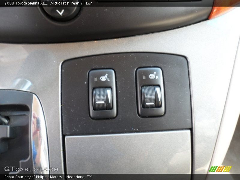 Arctic Frost Pearl / Fawn 2008 Toyota Sienna XLE