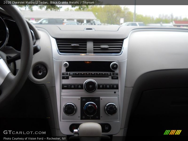 Black Granite Metallic / Titanium 2010 Chevrolet Malibu LS Sedan