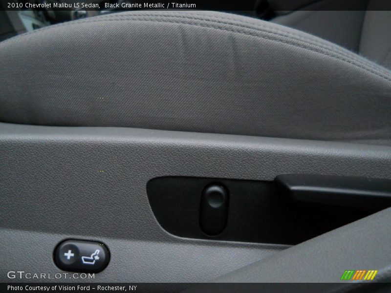Black Granite Metallic / Titanium 2010 Chevrolet Malibu LS Sedan