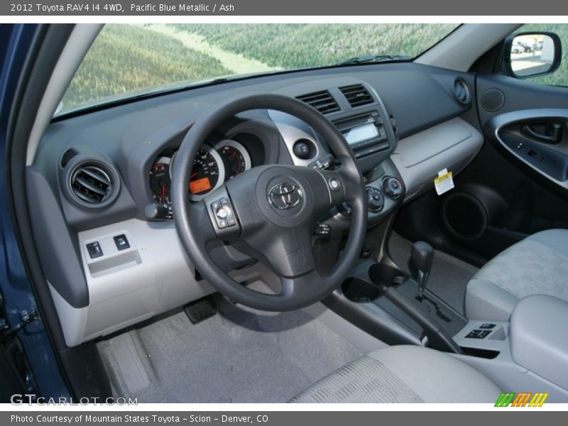  2012 RAV4 I4 4WD Ash Interior