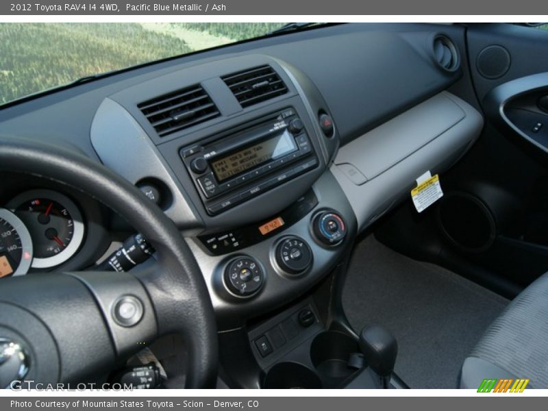 Pacific Blue Metallic / Ash 2012 Toyota RAV4 I4 4WD