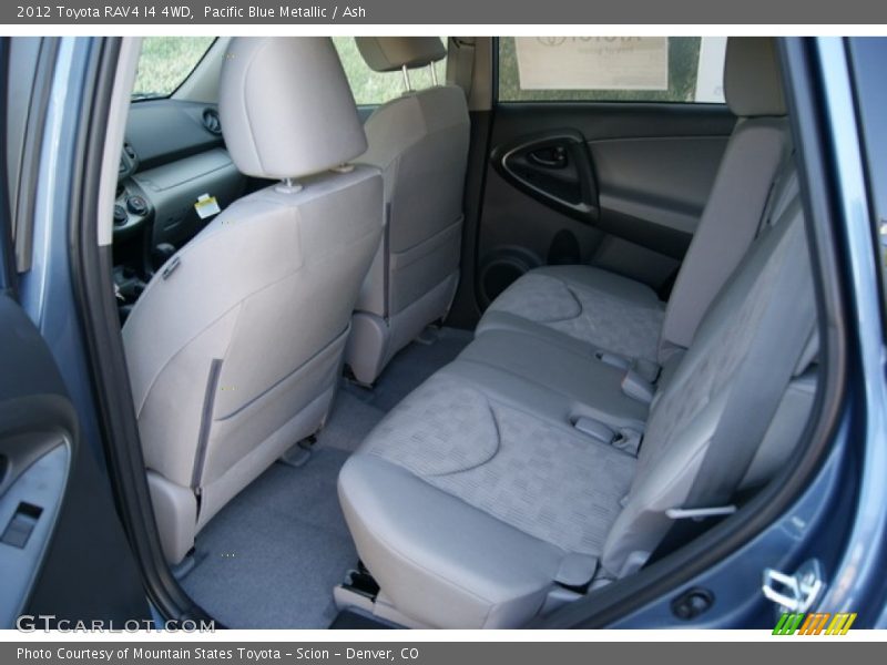 Pacific Blue Metallic / Ash 2012 Toyota RAV4 I4 4WD