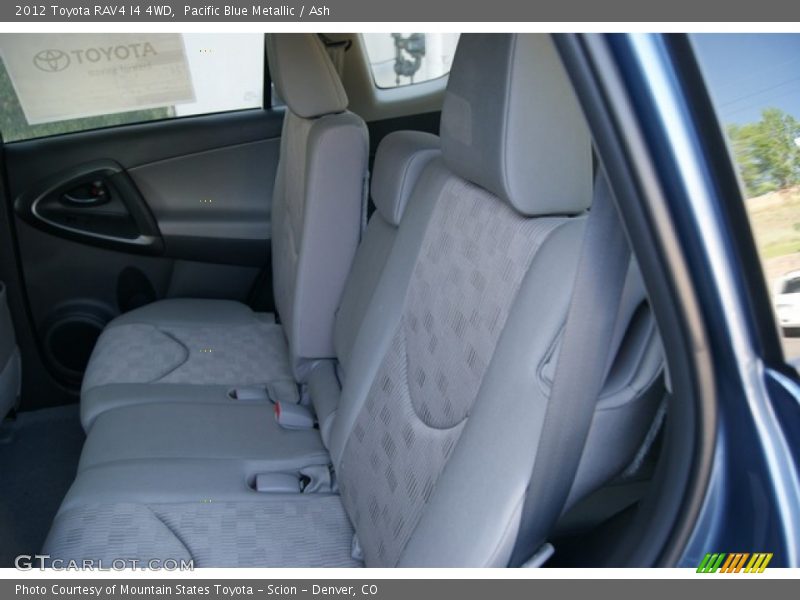 Pacific Blue Metallic / Ash 2012 Toyota RAV4 I4 4WD