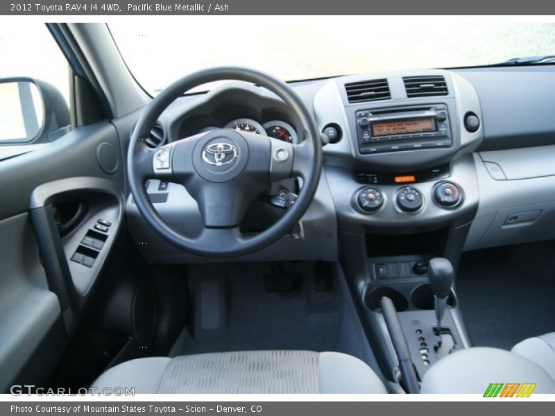 Pacific Blue Metallic / Ash 2012 Toyota RAV4 I4 4WD