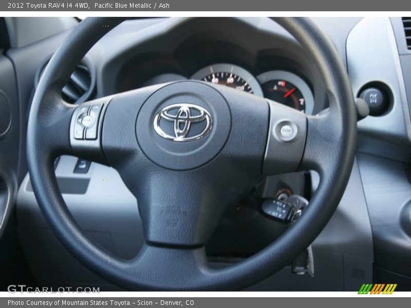 Pacific Blue Metallic / Ash 2012 Toyota RAV4 I4 4WD