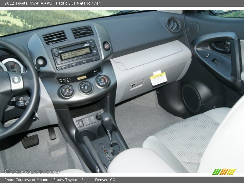 Pacific Blue Metallic / Ash 2012 Toyota RAV4 I4 4WD