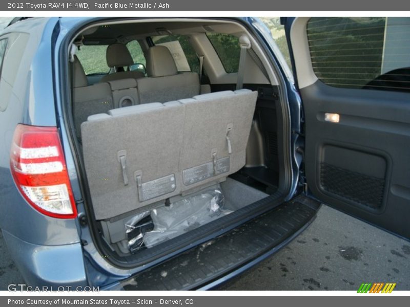 Pacific Blue Metallic / Ash 2012 Toyota RAV4 I4 4WD