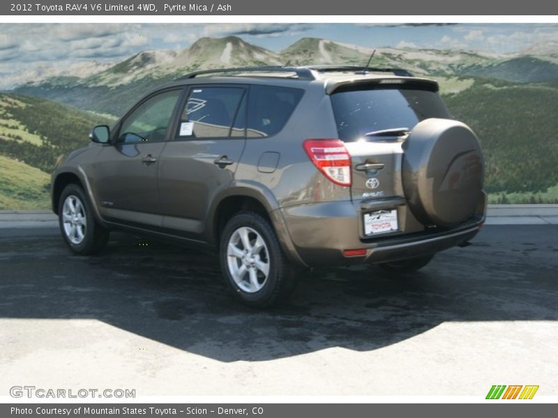 Pyrite Mica / Ash 2012 Toyota RAV4 V6 Limited 4WD