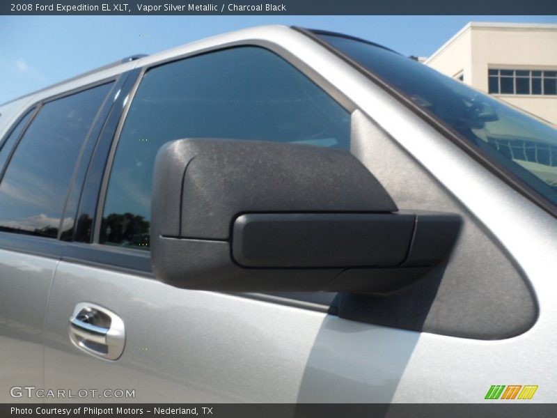Vapor Silver Metallic / Charcoal Black 2008 Ford Expedition EL XLT