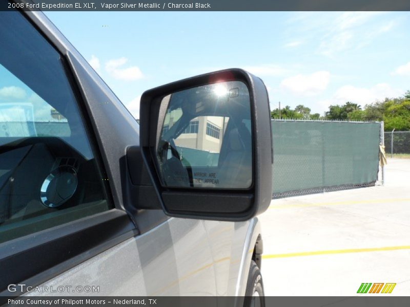 Vapor Silver Metallic / Charcoal Black 2008 Ford Expedition EL XLT