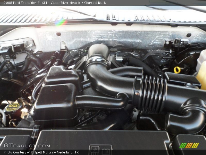 Vapor Silver Metallic / Charcoal Black 2008 Ford Expedition EL XLT