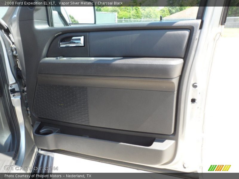 Vapor Silver Metallic / Charcoal Black 2008 Ford Expedition EL XLT