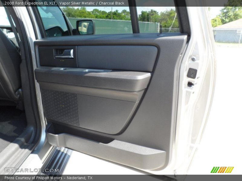 Vapor Silver Metallic / Charcoal Black 2008 Ford Expedition EL XLT