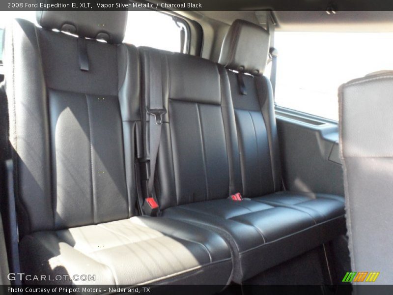 Vapor Silver Metallic / Charcoal Black 2008 Ford Expedition EL XLT