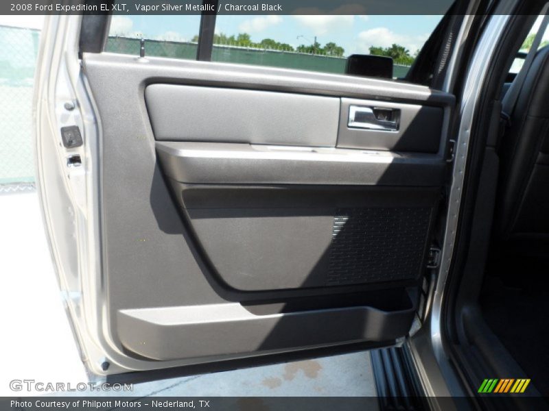 Vapor Silver Metallic / Charcoal Black 2008 Ford Expedition EL XLT