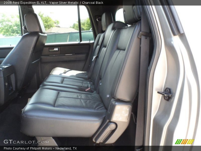 Vapor Silver Metallic / Charcoal Black 2008 Ford Expedition EL XLT