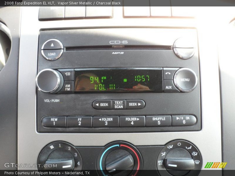 Vapor Silver Metallic / Charcoal Black 2008 Ford Expedition EL XLT