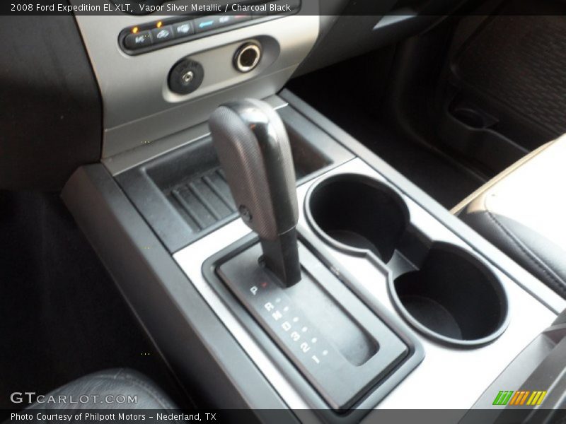 Vapor Silver Metallic / Charcoal Black 2008 Ford Expedition EL XLT