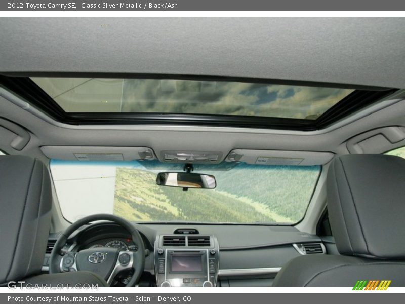 Classic Silver Metallic / Black/Ash 2012 Toyota Camry SE