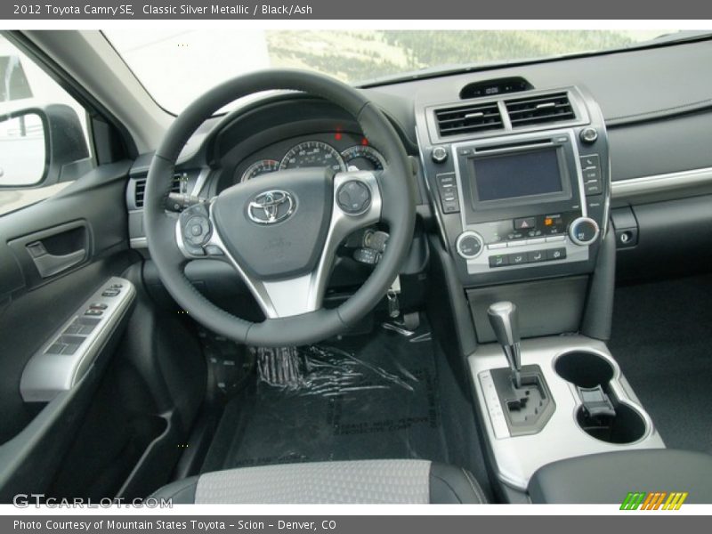 Classic Silver Metallic / Black/Ash 2012 Toyota Camry SE