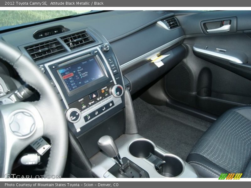 Attitude Black Metallic / Black 2012 Toyota Camry SE