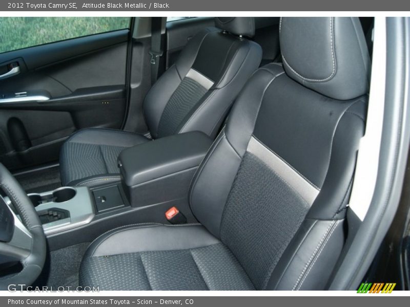 Attitude Black Metallic / Black 2012 Toyota Camry SE